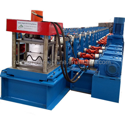 16-20m / Min Highway Guardrail Roll Forming Machine Barrier Fence Roll Forming Machine