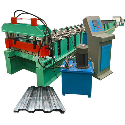 JCX DECK PANEL FULL AUTO BERKUALITAS TINGGI FLOOR DECK ROLL FORMING MACHINE 750 MODEL