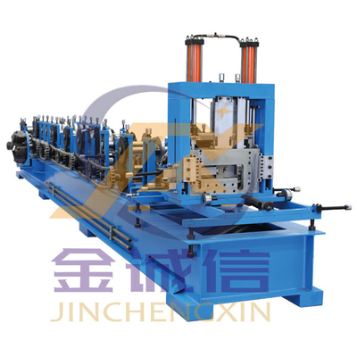CZ80-300 Purlin Roll Forming Machine, Mesin Roll Forming CZ Channel Otomatis Penuh