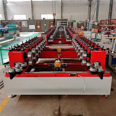 Baja Warna 0.8-2.5mm Cable Tray Roll Forming Machine 400H Steel Frame
