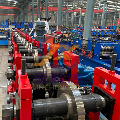 22KW Strut Channel Roll Forming Machine untuk Dukungan Panel Surya