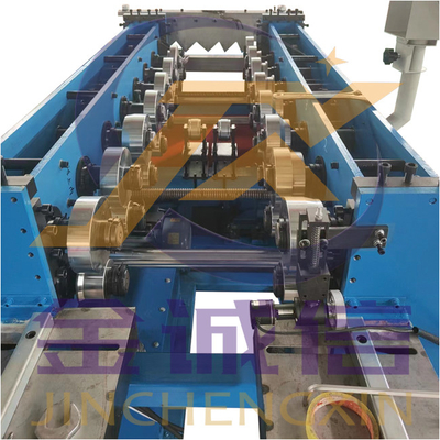Hot Populer Otomatis Mobile Clip Lock Standing Seam Roof Membuat Mesin Roll Forming