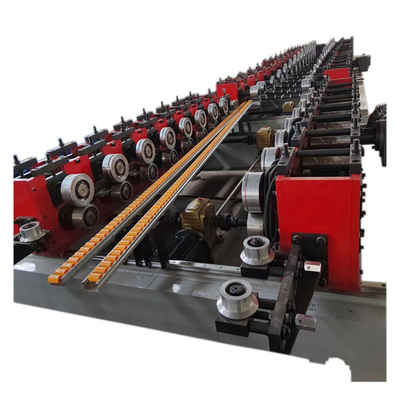 Kecepatan Tinggi 10-12m / Min Cable Tray Roll Forming Machine Sepenuhnya Otomatis