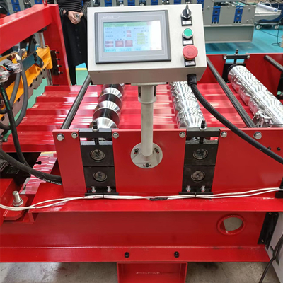 Rib Roof Panel Roll Forming Machine 15m / Min Mesin Pembuat Panel Atap