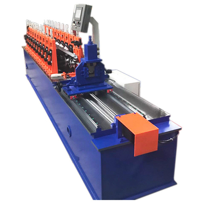 Logam GI C U Bentuk Baja Ringan Keel Stud Dan Track Roll Forming Machine Line