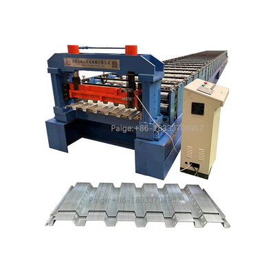 BAJA DECK PANEL FLOOR DECKING ROLL FORMING MESIN MESIN DECKING LANTAI