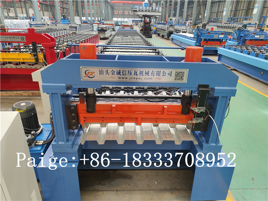 BAJA DECK PANEL FLOOR DECKING ROLL FORMING MESIN MESIN DECKING LANTAI