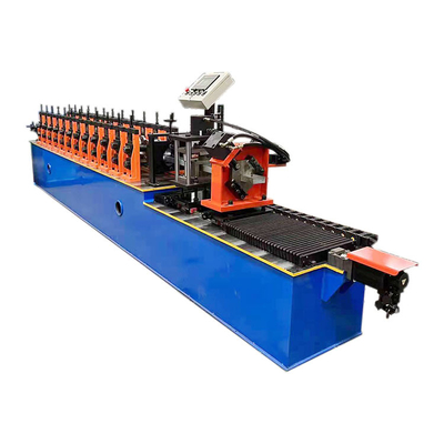 Metal Light Gauge Stud Dan Track Profil Baja Drywall Roll Forming Machine Untuk Saluran C