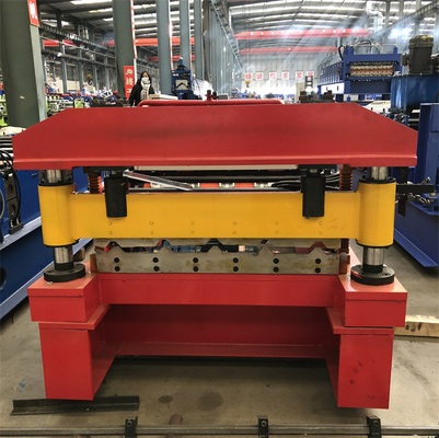 Penggunaan mesin roll forming panel atap otomatis berkecepatan tinggi untuk Bahan Konstruksi