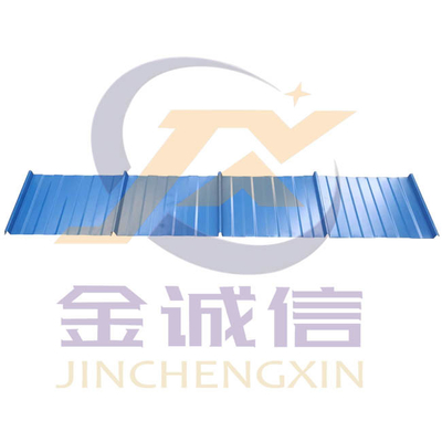 15-20m / mnt Standing Seam Roof Tile Roll Forming Machine Untuk Konstruksi Sipil
