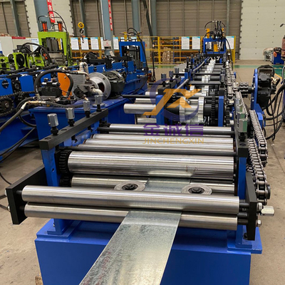 Penghematan Energi C Z Purlin Roll Forming Machine, Kontrol PLC CZ Channel Rolling Machine