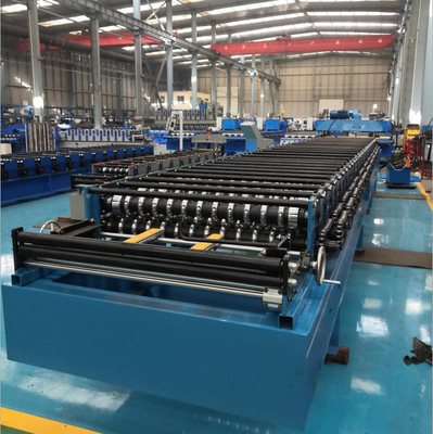 Mesin Roll Forming Lembaran Bergelombang Berkecepatan Tinggi Untuk Atap Dan Panel Dinding