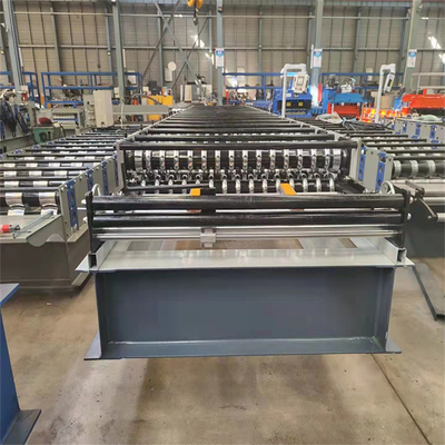 Lembaran Atap Baja Warna Logam Lembaran Bergelombang Roll Forming Membuat Harga Mesin