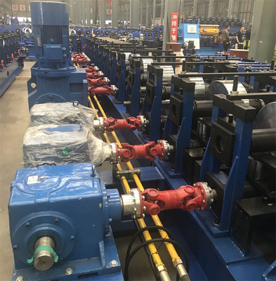 Highway Highway Guardrail Roll Forming Machine Sistem Kontrol Delta PLC