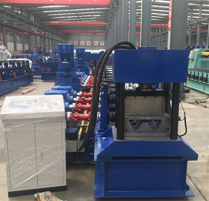 Highway Highway Guardrail Roll Forming Machine Sistem Kontrol Delta PLC