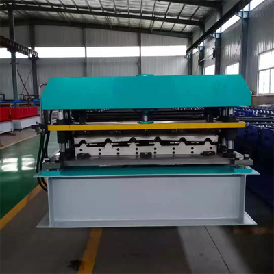 Baja Warna Logam Ibr Lembaran Dinding Trapesium Dan Panel Atap Mesin Roll Forming