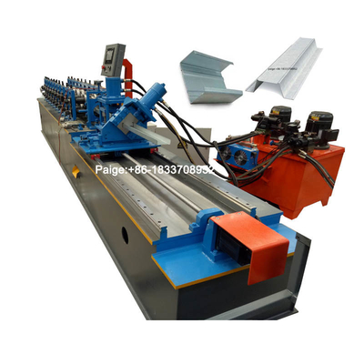 Drywall Channel 415V Stud And Track Machine kecepatan cepat 45-50m / mnt