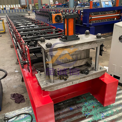 Daya Utama 4KW Standing Seam Roll Forming Machine CR12 Mould Steel Cutter