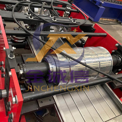 Daya Utama 4KW Standing Seam Roll Forming Machine CR12 Mould Steel Cutter