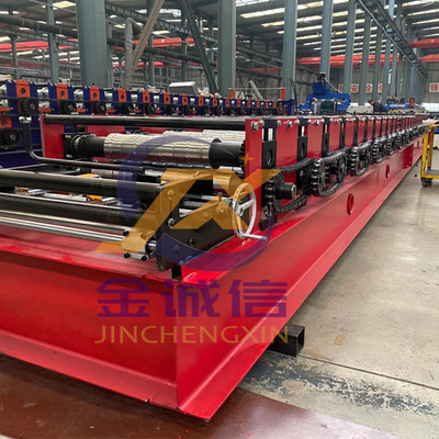 Daya Utama 4KW Standing Seam Roll Forming Machine CR12 Mould Steel Cutter