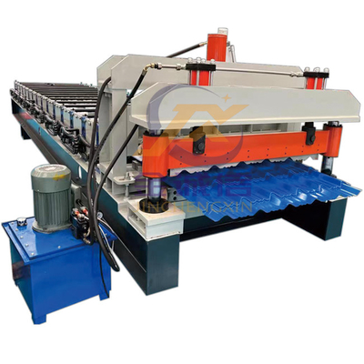 5.5kW Glazed Tile Making Machine PLC Kebisingan Rendah Dan Sistem Kontrol Konverter