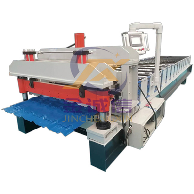 5.5kW Glazed Tile Making Machine PLC Kebisingan Rendah Dan Sistem Kontrol Konverter