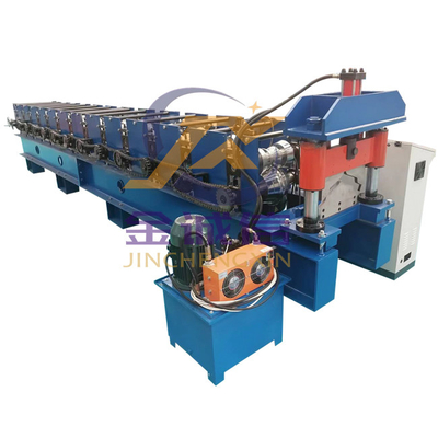 380V 50Hz Ridge Cap Roll Forming Machine Kontrol PLC Siemens Penuh Otomatis