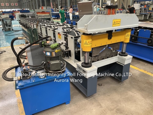 Kualitas Baik Metal Roof Ridge Capping Roll Forming Machine Roof Ridge Cover Tile Making Machine
