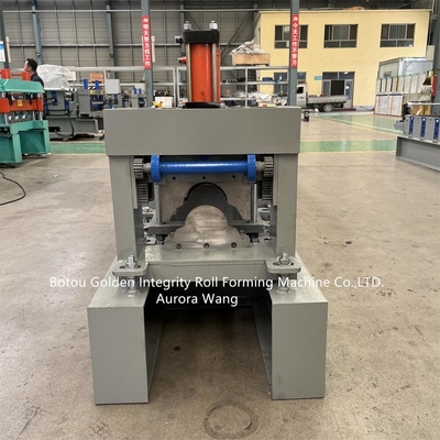 Bentuk Disesuaikan Roof Corner Ridge Peak Gable Roof Ridge Cover Cap Roll Forming Machine
