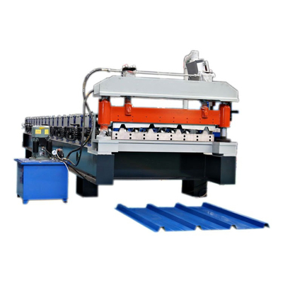 Ibr Trapesium Wall Sheet Roll Forming Machine PLC Controlling