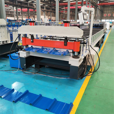 Ibr Trapesium Wall Sheet Roll Forming Machine PLC Controlling