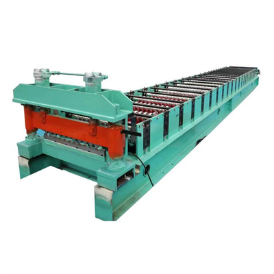 Panel dinding atap mesin roll membentuk lembaran bergelombang kecepatan tinggi 0,3-0,8mm 30m / mnt