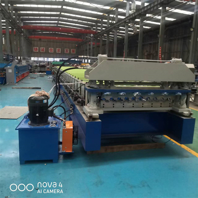 Mesin Pembuat Lembaran Atap JCX 15m / Min Mesin Roll Forming Genteng