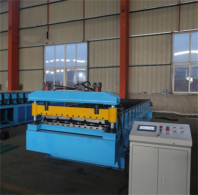 380V Roof Panel Roll Forming Machine Mesin Atap Trapesium Ibr