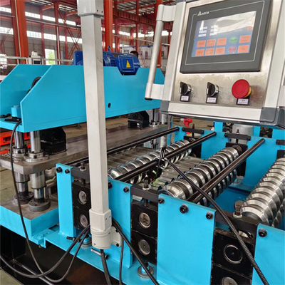 Sistem PLC Mesin Roll Forming Lembar Bergelombang Kecepatan Tinggi 0.3mm-0.8mm