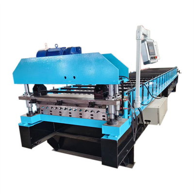 panel Corrugated Iron Roofing Sheet Making Machine Kecepatan Tinggi 15-20m / Min