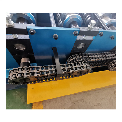 membangun Roof Deck Roll Forming Machine Kontrol PLC Sertifikasi ISO CE