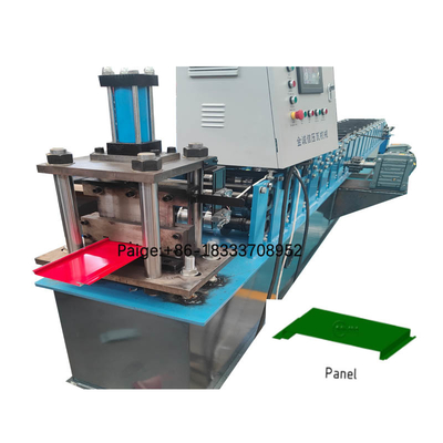 Cladding Wall Panel Roll Forming Machine 380V Disesuaikan