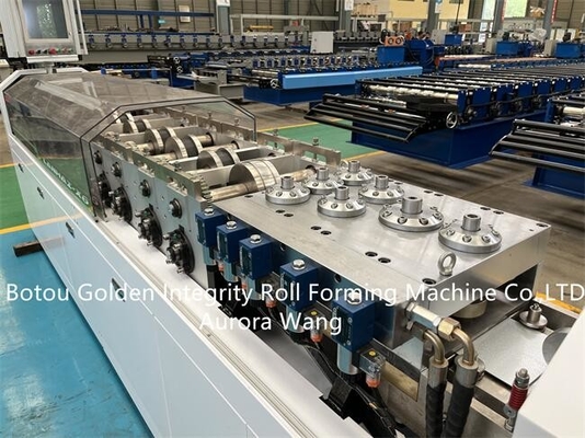 JCX kualitas tinggi rangka baja villa light gauge keel roll membentuk mesin bangunan dengan harga terbaik