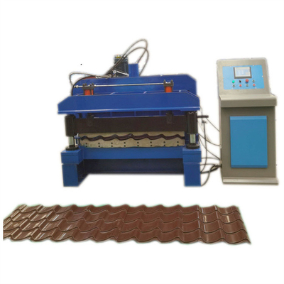 Mesin Roll Forming Glazed yang Disesuaikan, Bahan Aluminium GI PPGI