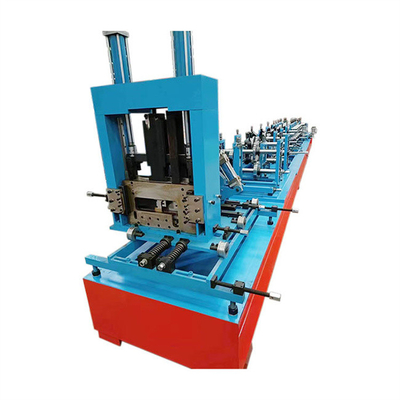 30m / Min CZ Purlin Roll Forming Machine Untuk Dinding Atap Konstruksi Baja