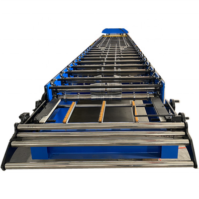 15-20m / Min Lantai Decking Roll Forming Machine Pemotong Hidrolik