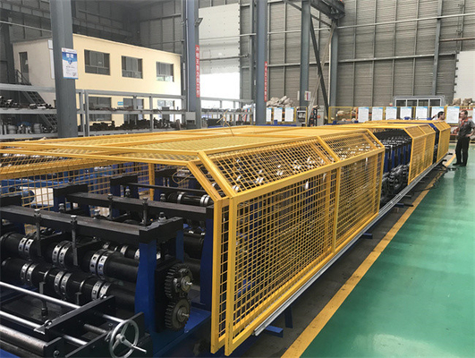 Kontrol PLC Otomatis Mesin Pembentuk Dek Logam Penggerak hidraulik 37kw