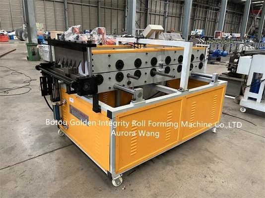 JCX Standing Seam Snap Lock Panel Machine 8 Baris Roller Station