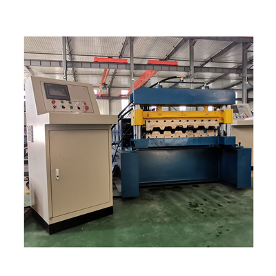 CE ISO Lantai Decking Roll Forming Machine Deck Sheets Cold Roll Forming Machine