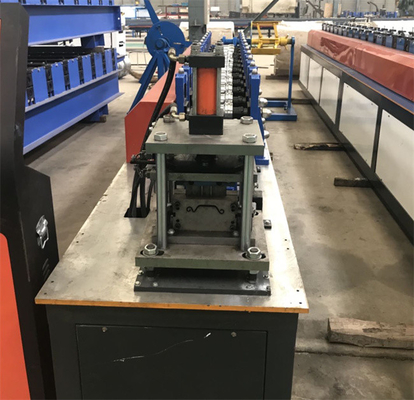Metal Shutter Door Roll Forming Machine Double Roller Shutter Door Slat Machine