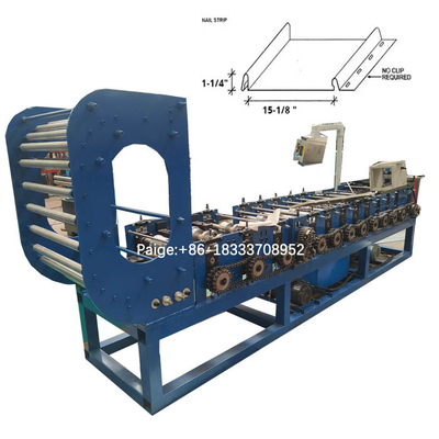 Vehicle Mounted Standing Seam Roll Forming Machine 2.2KW Pemotongan Hidrolik