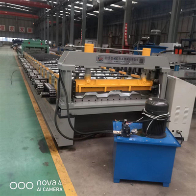 JCX Floor Decking Roll Forming Machine R Panel Roll Bekas Ketebalan 0.8-2.5mm