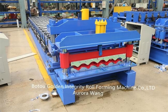 Mesin Roll Forming Baja Galvanis Mengkilap Bingkai Las Baja 300H