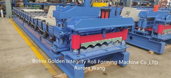 Mesin Roll Forming Baja Galvanis Mengkilap Bingkai Las Baja 300H